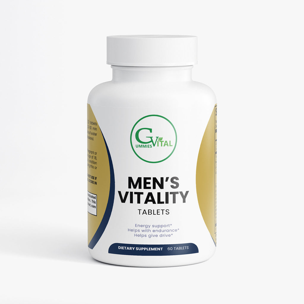Bottle of Men's Vitality Tablets, Libido, 